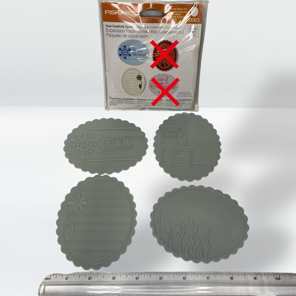 7 Fiskars Fuse Creativity System Expansion Packs : Missing Original Parts READ - Picture 10 of 11